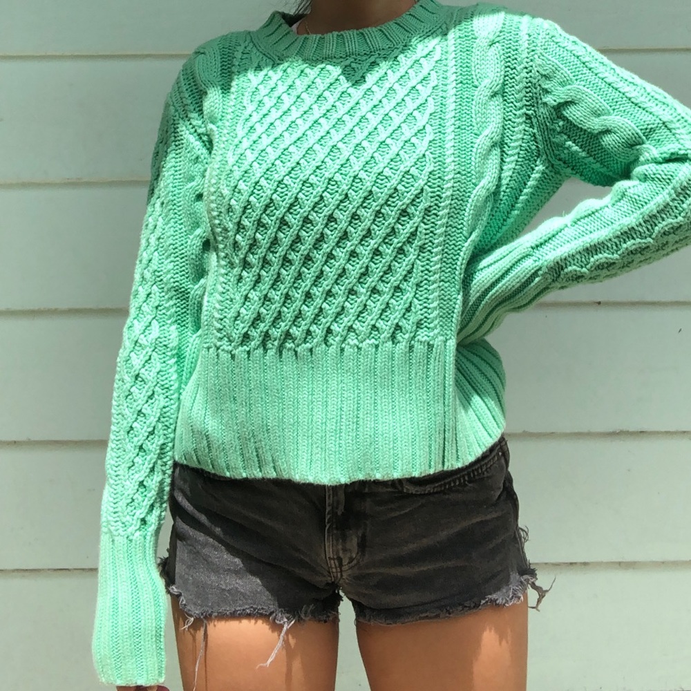 Acne Lia Cable Knit